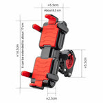 ROCKBROS Bicycle Six-Claw Cell Phone Bracket Quick Release Phone Holder for E-Bike Motorcycle