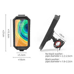 ROCKBROS Rainproof Handlebar E-Bike Mobile Phone Bracket PET Touch Screen Bike Phone Holder