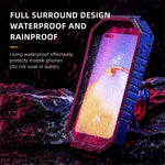 ROCKBROS Rainproof Handlebar E-Bike Mobile Phone Bracket PET Touch Screen Bike Phone Holder