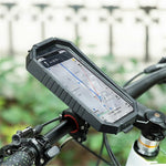 ROCKBROS Rainproof Handlebar E-Bike Mobile Phone Bracket PET Touch Screen Bike Phone Holder