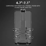 ROCKBROS 25210024 Motorcycle Cell Phone Holder Shockproof E-Bike Phone Mount for Bicycle Navigation