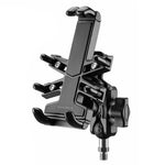 ROCKBROS 25210024 Motorcycle Cell Phone Holder Shockproof E-Bike Phone Mount for Bicycle Navigation