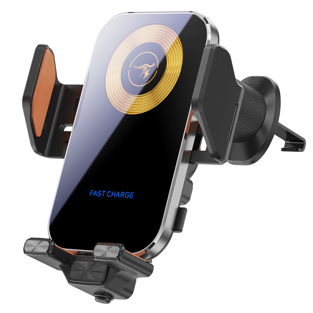 X15 Car Air Vent Cell Phone Mount Holder Wireless Charger Mobile Phone Bracket