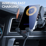 X15 Car Air Vent Cell Phone Mount Holder Wireless Charger Mobile Phone Bracket