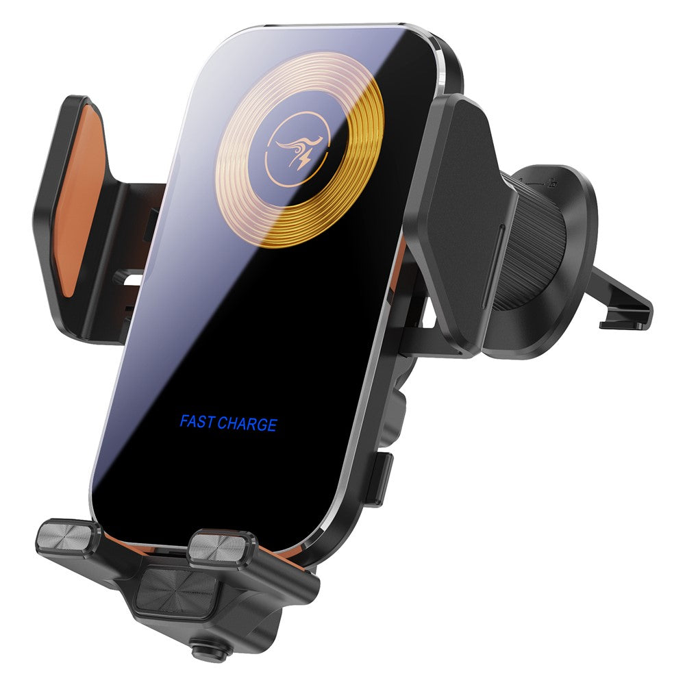 X15 Car Air Vent Cell Phone Mount Holder Wireless Charger Mobile Phone Bracket