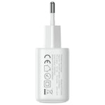 JOYROOM JR-TCF20 Mini PD 20W Quick Charger Rejsestrømpropadapter med Type-C til 8-bens kabel, EU-stik