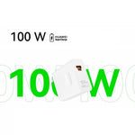 HUAWEI HW-200500C02 100W Højeffektadapter USB-A + Type-C CN Vægoplader med kabel (kinesisk version)