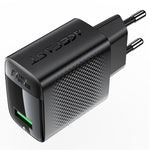 ACEFAST A90 QC 18W GaN Wall Charger Single USB-A Port Power Adapter for Laptops, Tablets and Phones