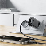 ACEFAST A90 GaN Vægoplader QC 18W Enkel USB-A Strømadapter med Type-C Kabel