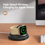 JOYROOM JR-W12 Sammenklappelig Trådløs Oplader til Apple Watch Opladerstander