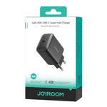 JOYROOM TCG13 EU Stik 45W GaN Hurtigoplader til Samsung Telefoner Mini Strømadapter,