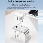 DUDAO A65Pro Universal 65W Fast Charging Travel Adapter Global Plug Converter Charger