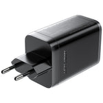 ACEFAST A111 67W GaN-oplader USB-A+Type-C-adapter med udtrækkeligt USB-C-kabel, EU-stik