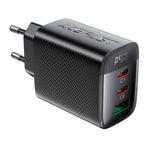ACEFAST A108 PD 67W GaN-oplader 2 USB-C + USB-A hurtigopladningsadapter