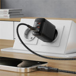 ACEFAST A108 PD 67W GaN-oplader 2 USB-C + USB-A hurtigopladningsadapter