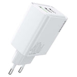 WEKOME WP-U63 40W Fast Charger USB-A  /  Dual Type-C Ports Wall Charger Adapter