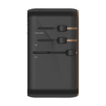MOMAX 1-World 170W GaN PD Global Travel Wall Charger Fast Charging Adapter with USB-C Cable