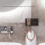 MOMAX 1-World 170W GaN PD Global Travel Wall Charger Fast Charging Adapter with USB-C Cable