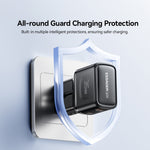 ESSAGER G535 35W Travel Charger CN / US + EU + UK + AUS Plug GaN Phone Power Adapter