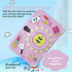 Q88 7 Inch Android 10.0 Educational Tablet for Kids with Anti Drop Case and Rotatable Kickstand,  1+16G Storage
