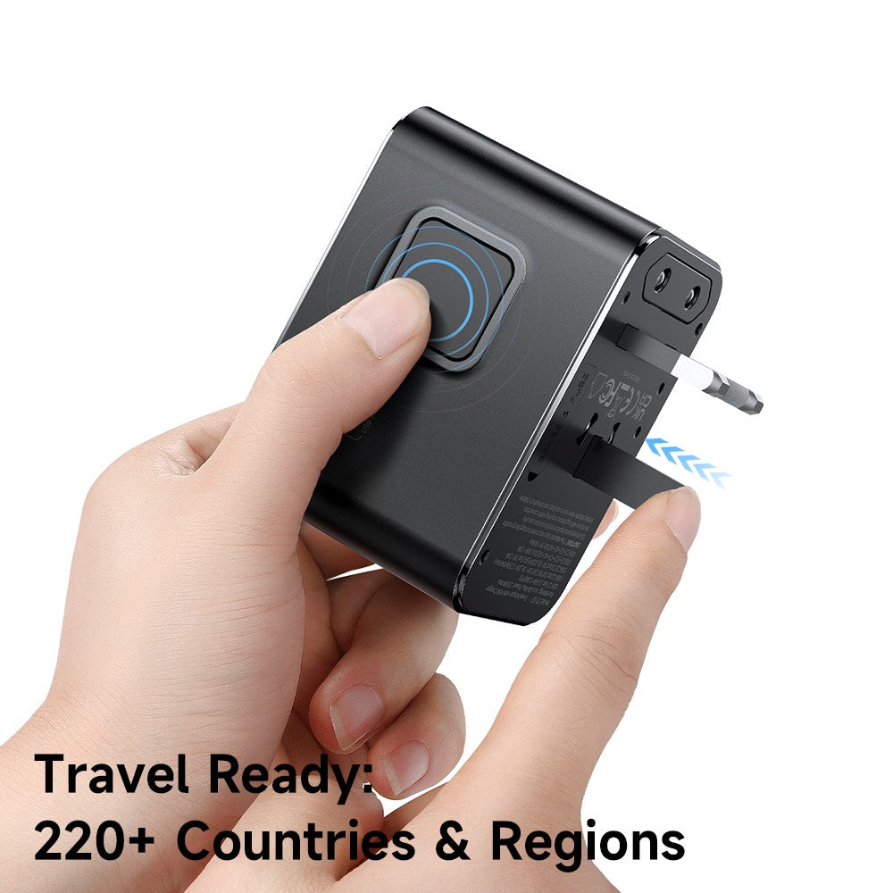 MCDODO CP-3270 MDD G5 Series 45W 3 USB-C + 2 USB-A Universal Travel Power Adapter Charger with USB-C to USB-C Cable