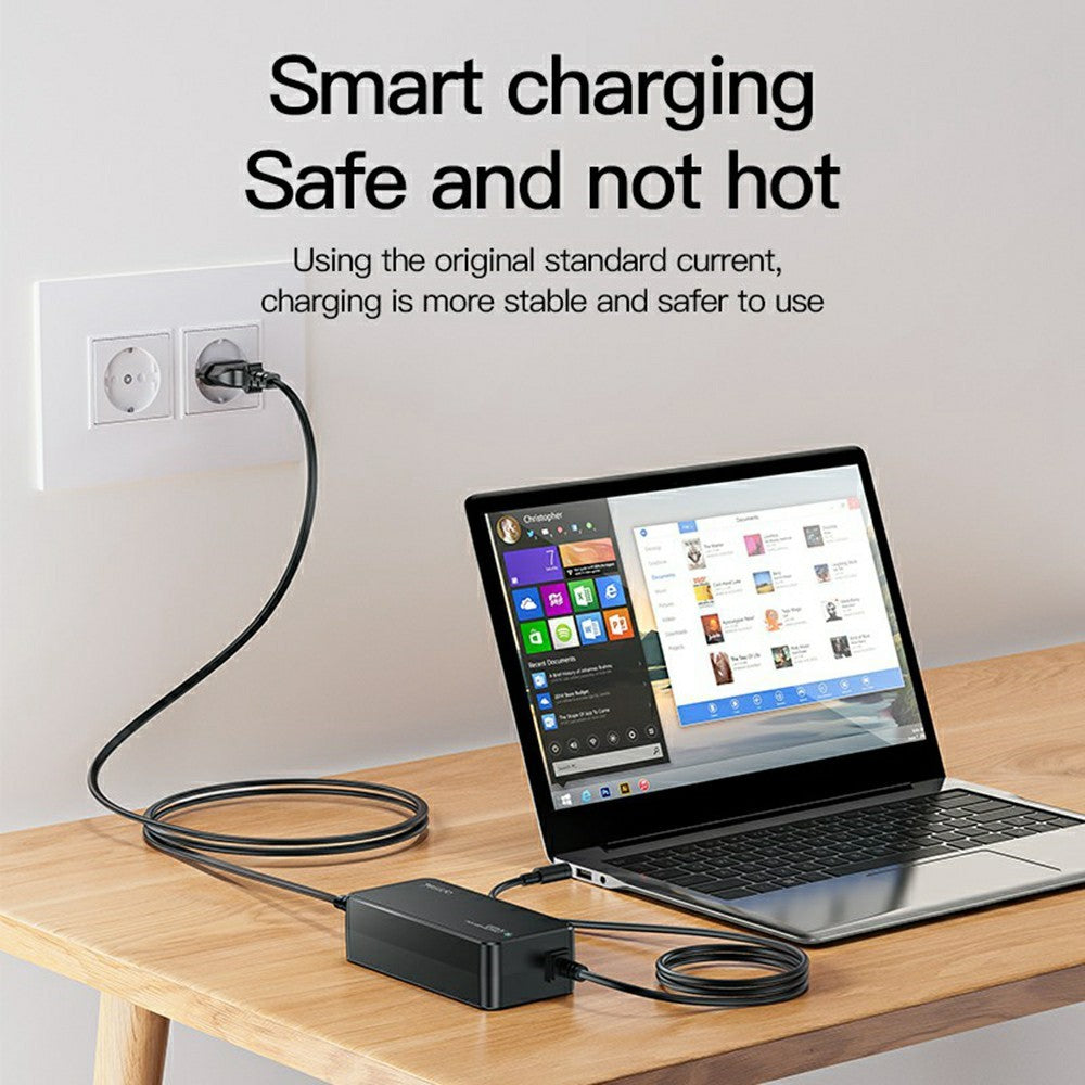 YESIDO CG11E Laptop Charger Kit 65W Fast Charging Power Adapter Compatible with Multiple Laptop Models