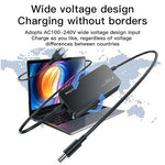 YESIDO CG11E Laptop Charger Kit 65W Fast Charging Power Adapter Compatible with Multiple Laptop Models