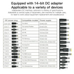 YESIDO CG11K Laptop Charger Kit 65W Power Adapter with 14 DC Connectors