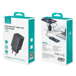 USAMS CC265 67W GaN Charger Fast Charging 3-Port USB Power Adapter