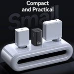 USAMS CC265 67W GaN Charger Fast Charging 3-Port USB Power Adapter