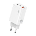 USAMS CC265 67W GaN Charger Fast Charging 3-Port USB Power Adapter