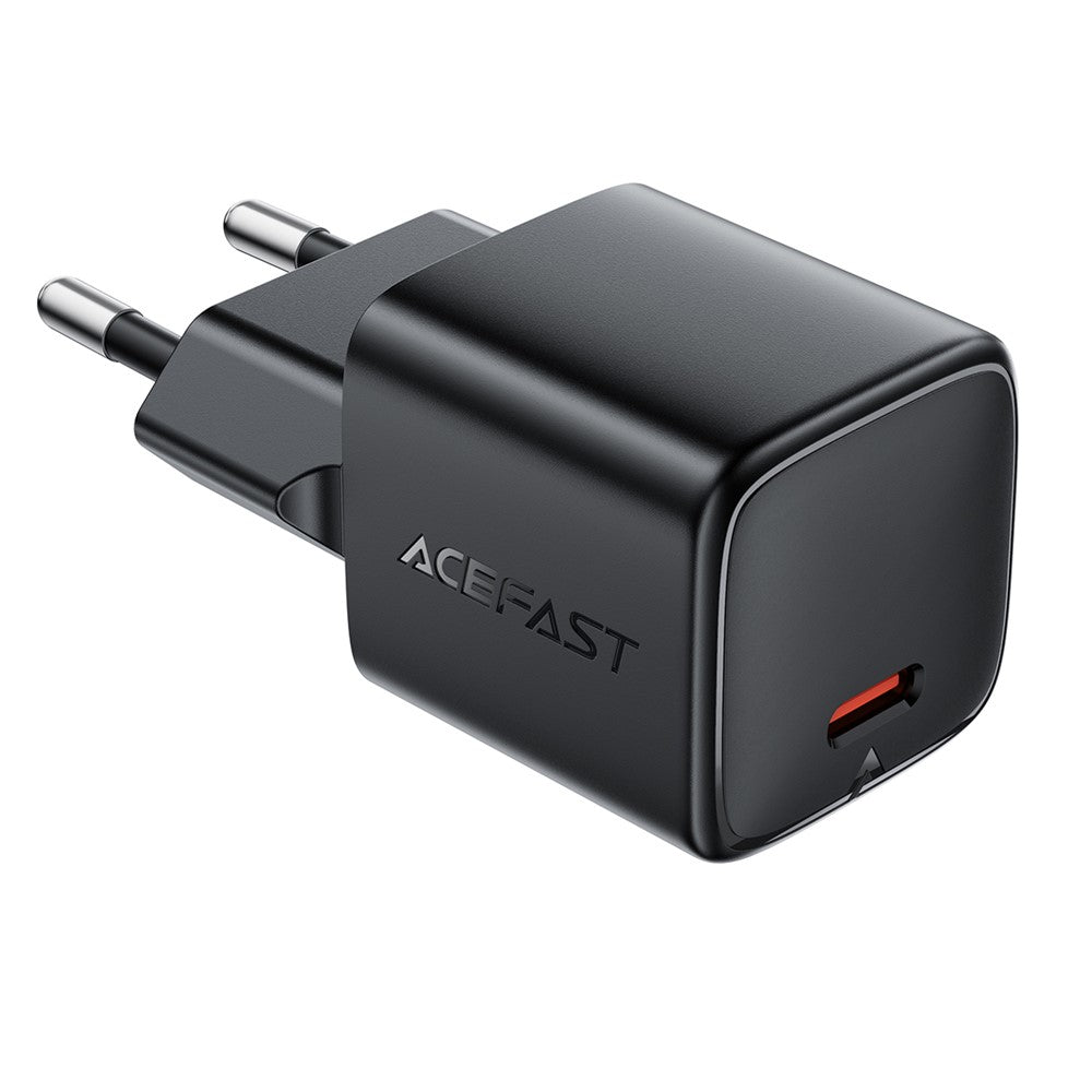 ACEFAST A117 PD 20W USB-C Fast Charger Mini GaN Power Adapter for Home / Travel Use