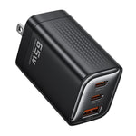 TOOCKI TCT65 65W Wall Charger 2C1A Fast Charging Multi Port USB C Power Adapter