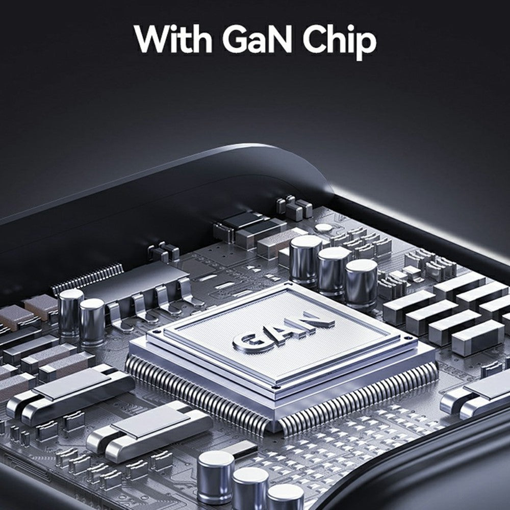 USAMS CC267 20W GaN Mini Hurtigoplader Enkelt Type-C Port Strømadapter, US Stik