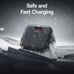 USAMS CC267 20W GaN Mini Hurtigoplader Enkelt Type-C Port Strømadapter, US Stik