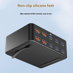HW66 330W GaN Multi-Port Charger Digital Display PD Fast Charging Station for Phones/Tablets