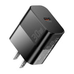 ESSAGER ABS PD 30W Vægoplader USB-C Hurtigopladning Mobiltelefonadapter Sikker Effektiv Oplader