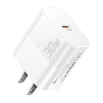 ESSAGER ABS PD 30W Vægoplader USB-C Hurtigopladning Mobiltelefonadapter Sikker Effektiv Oplader