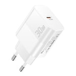 ESSAGER ABS PD 30W Vægoplader USB-C Hurtigopladning Mobiltelefonadapter Sikker Effektiv Oplader