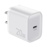 ESSAGER Max 20W USB-C hurtigoplader PRO Chip-teknologi Strømadapter Mini Rejseopladerstik