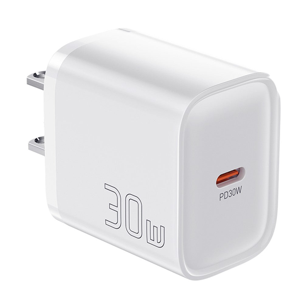 ESSAGER Max 30W USB-C Hurtigoplader PRO Chip Teknologi Strømadapter Mini Rejseopladningsstik