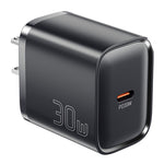 ESSAGER Max 30W USB-C Hurtigoplader PRO Chip Teknologi Strømadapter Mini Rejseopladningsstik