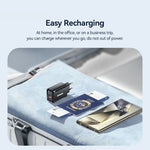ESSAGER Max 45W USB-A Fast Charger Smart Temperature Control Power Wall Charger Adapter Portable