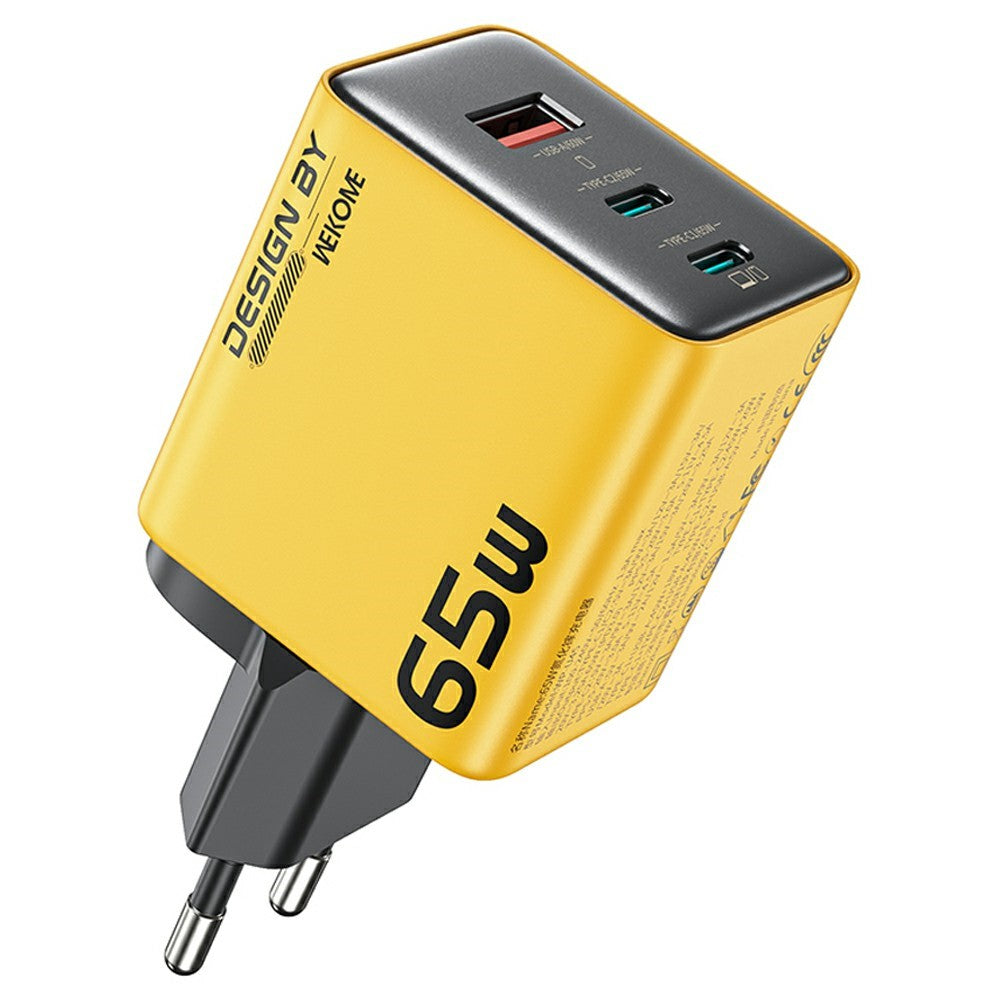 WEKOME WP-U45 65W GaN Charger Fast Charging Power Adapter with Multiple Ports