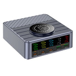 WLX-F2 260W QC4.0 GaN stationär snabbladdare 140W PD3.1 trådlös laddningsstation med digital display för bärbar dator och surfplatta