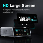 WLX-60D 5-Port GaN Charging Station 100W Max USB-A + 4 Type-C Desktop Charger with LCD Smart Display