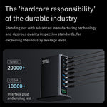 NCC666 520W Multi-Port GaN Fast Charger Intelligent Digital Display Rejse Desktop Ladestation