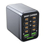 WLX-G1 425W GaN Multiport-oplader Højtydende hurtigopladende desktop-ladestation til bærbare computere/telefoner