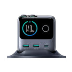 JOYROOM JR-TRD01 140W GaN Oplader 5-Port Desktop Hurtigopladningsstation med Udtrækkelige Kabler