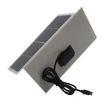 3W 5V Solar Charging Panel Type-C Solar Power Supply for 3.7V-5V Battery Charging, Security Monitoring Devices